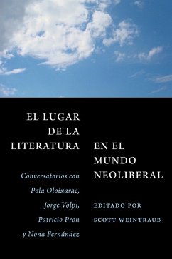 Cover El Lugar de la Literatura En El Mundo Neoliberal