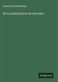 De la qualifications de chevalier