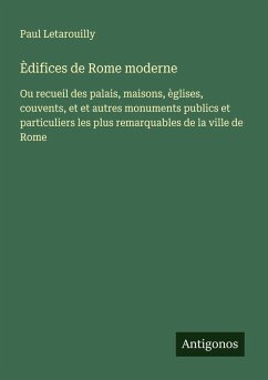 Cover Èdifices de Rome moderne