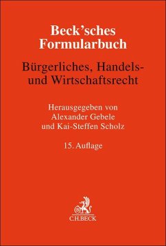 Cover Beck'sches Formularbuch Bürgerliches, Handels- und Wirtschaftsrecht