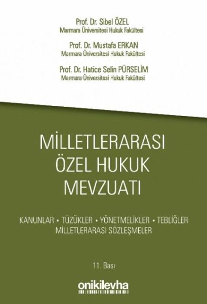 Milletlerarasi Özel Hukuk Mevzuati