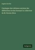 Catalogue des tableaux anciens des différentes écoles formant la collection de M. Horsin Déon