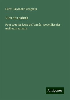 Cover Vies des saints