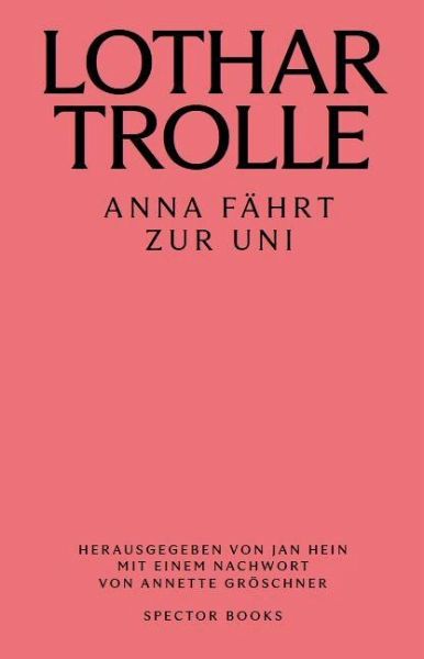 Anna fährt zur Uni