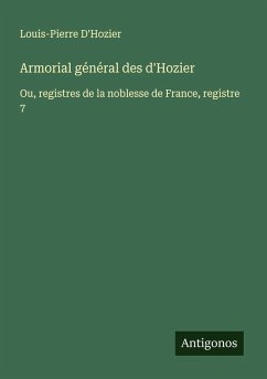 Cover Armorial général des d'Hozier
