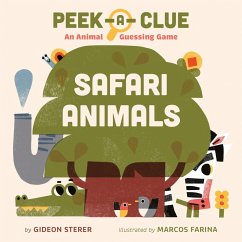 Cover Peek-A-Clue: Safari Animals
