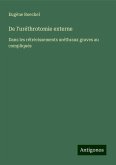 De l'uréthrotomie externe De l'uréthrotomie externe