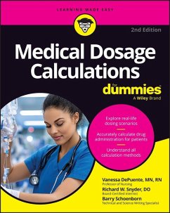 Cover Medical Dosage Calculations for Dummies