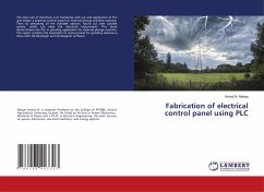 Cover Fabrication of electrical control panel using PLC