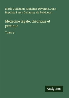 Cover Médecine légale, théorique et pratique