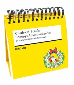 Cover Snoopys Adventskalender. 24 Postkarten für die Weihnachtszeit (Advents-Postkartenaufsteller)
