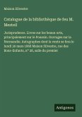 Catalogue de la bibliothèque de feu M. Mesteil
