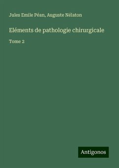 Cover Eléments de pathologie chirurgicale