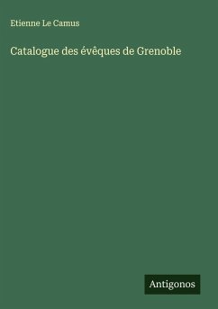Cover Catalogue des évêques de Grenoble