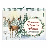 Heimische Tiere im Winter - der Adventskalender