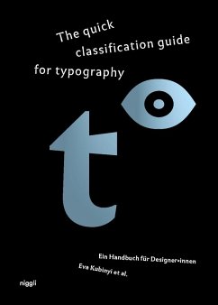 Cover The quick classification guide for typography