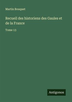 Cover Recueil des historiens des Gaules et de la France