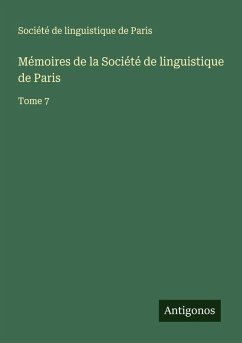 Cover Mémoires de la Société de linguistique de Paris