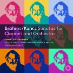 Brahms/Koncz: Sonaten Für Klarinette Und Orchester