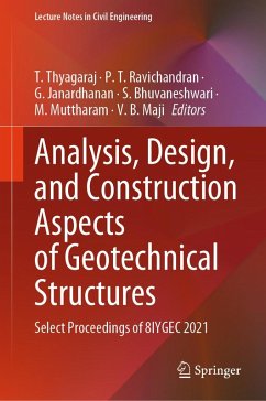 Cover Analysis, Design, and Construction Aspects of Geotechnical Structures (eBook, PDF)