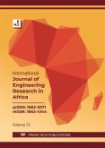 International Journal of Engineering Research in Africa Vol. 73 (eBook, PDF) International Journal of Engineering Research in Africa Vol. 73 (eBook, PDF)