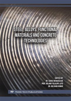 Cover Steel, Alloys, Functional Materials and Concrete Technologies (eBook, PDF)