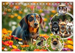 Cover Winzlinge der Hundewelt (Tischkalender 2026 DIN A5 quer), CALVENDO Monatskalender