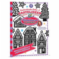 Cover Deko- & Bastelideen - Winterhäuser wie Scherenschnitte