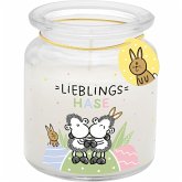 Kerze im Glas Hase