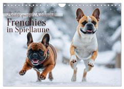 Frenchies in Spiellaune (Wandkalender 2026 DIN A4 quer), CALVENDO Monatskalender Cover Frenchies in Spiellaune (Wandkalender 2026 DIN A4 quer), CALVENDO Monatskalender
