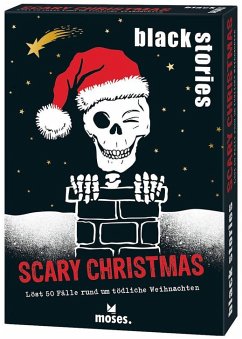Cover black stories Scary Christmas