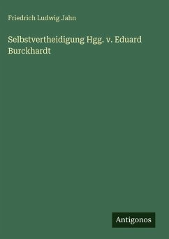 Cover Selbstvertheidigung Hgg. v. Eduard Burckhardt