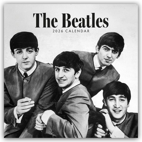 The Beatles 2026 - 16-Monatskalender The Beatles 2026 - 16-Monatskalender