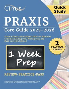 Cover Praxis Core Quick Study Guide 2025-2026