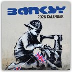 Banksy 2026 - 16-Monatskalender Banksy 2026 - 16-Monatskalender
