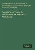 Jahreshefte des Vereins für vaterländische Naturkunde in Württemberg