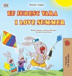 I Love Summer (Romanian English Bilingual Children's Book)
