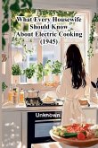 What Every Housewife Should Know About Electric Cooking (1945)