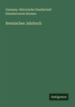 Cover Bremisches Jahrbuch