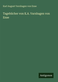 Cover Tagebücher von K.A. Varnhagen von Ense