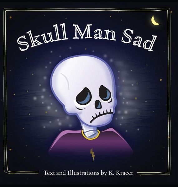 Skull Man Sad