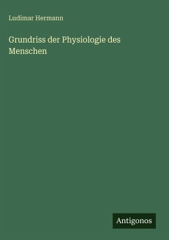 Cover Grundriss der Physiologie des Menschen