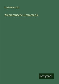 Cover Alemannische Grammatik