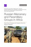 Russian Mercenary and Paramilitary Groups in Africa Russian Mercenary and Paramilitary Groups in Africa