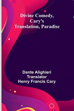 Cover Divine Comedy, Cary'S Translation, Paradise