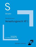 Skript Verwaltungsrecht AT 1 Skript Verwaltungsrecht AT 1