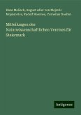 Mitteilungen des Naturwissenschaftlichen Vereines für Steiermark Mitteilungen des Naturwissenschaftlichen Vereines für Steiermark