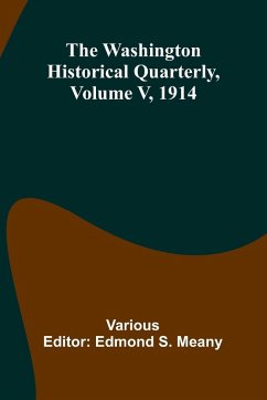 Cover The Washington Historical Quarterly, Volume V, 1914