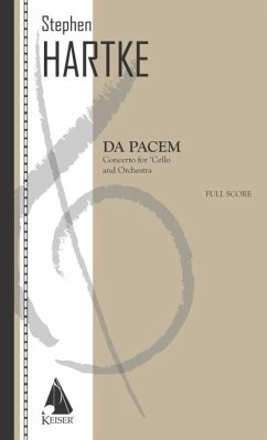 Cover Da Pacem: Concerto for Cello and Orchestra