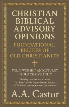 Cover Christian Biblical Advisory Opinions